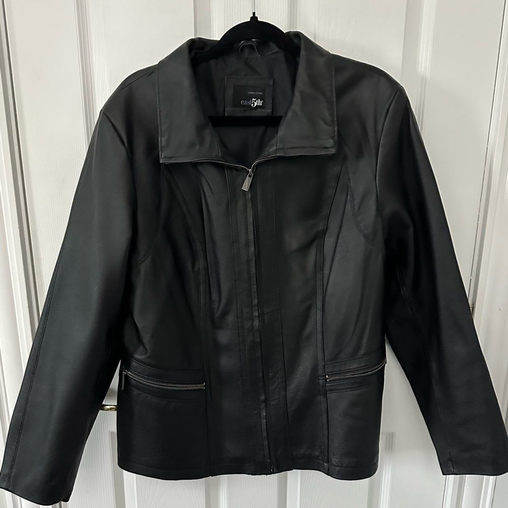 East5th Women’s Genuine Leather Jacket